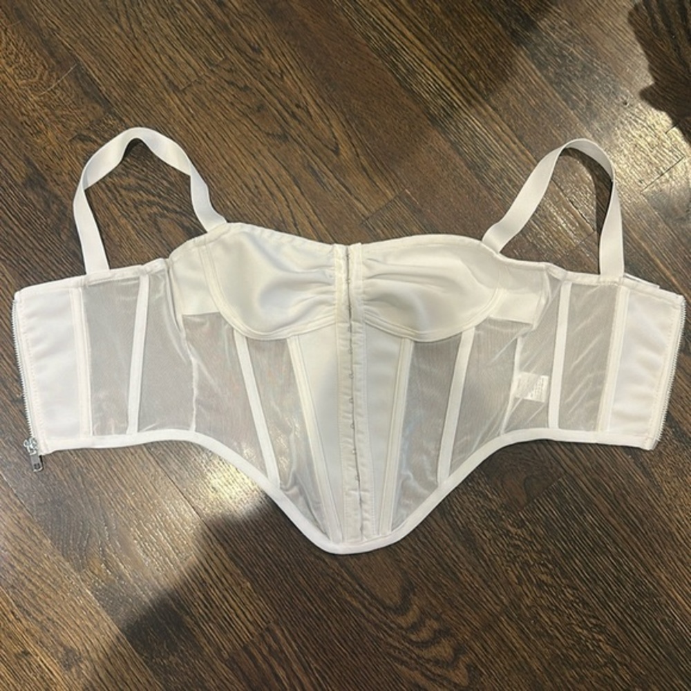 Mesh‎ Corset Top